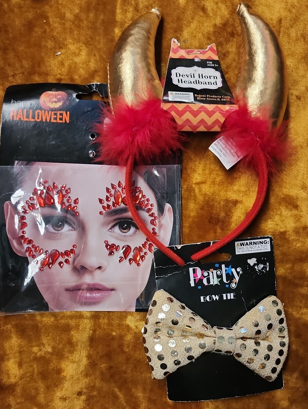 (3pc) Sexy Devil Costume Pack
